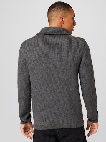 ABOUT YOU x Kevin Trapp Sweater 'Alen' in Grey