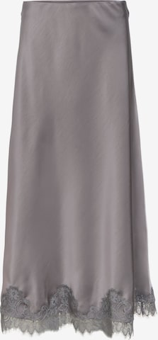 OBJECT Skirt 'OBJNALINE COLLECTOR’S ITEM' in Grey: front