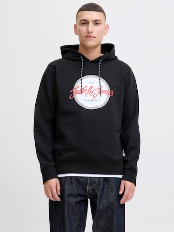 JACK & JONES Свитшот 'JJURBAN' в Черный: спереди