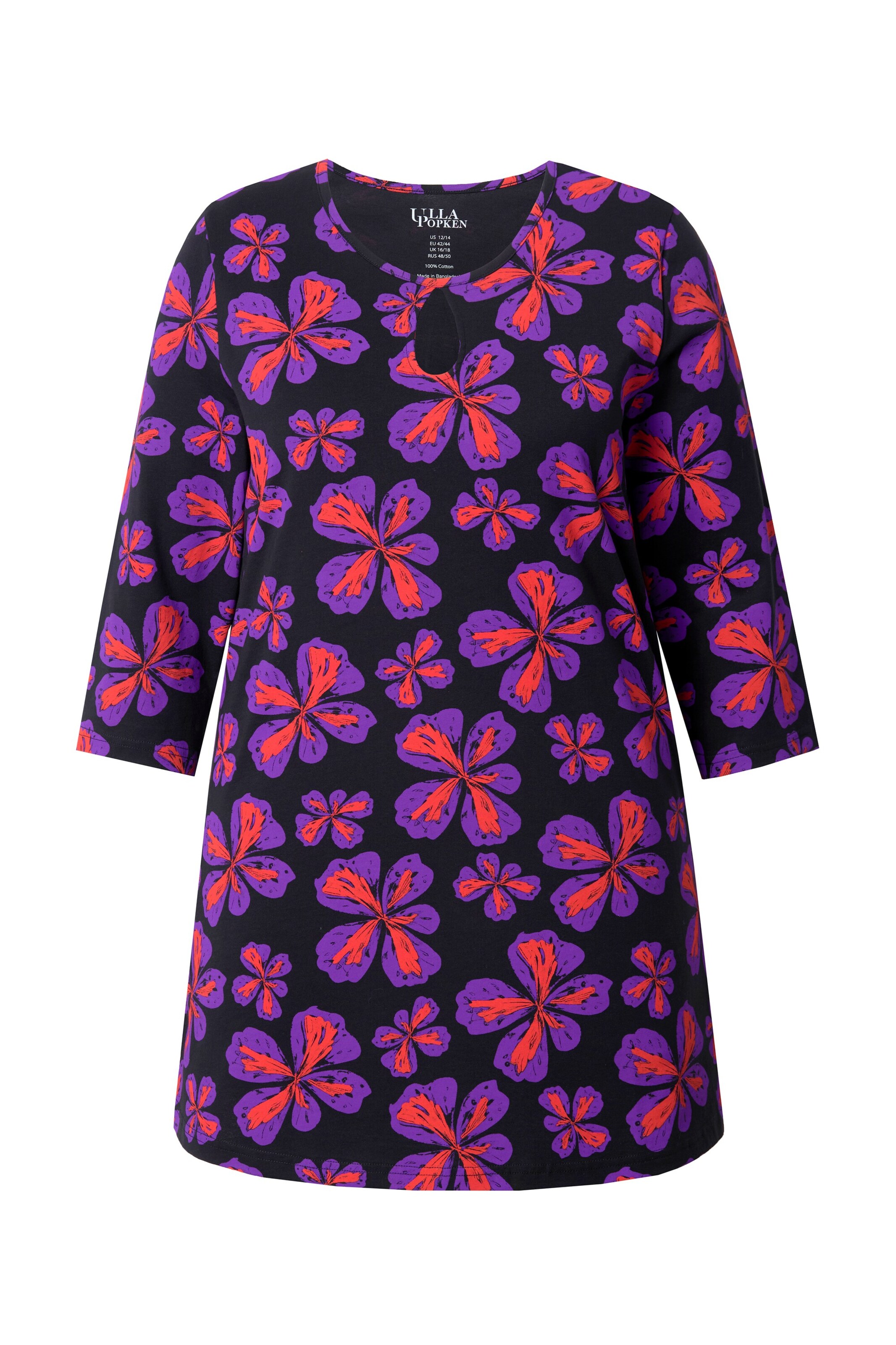 Ulla Popken Shirt in Pink: Vorderseite