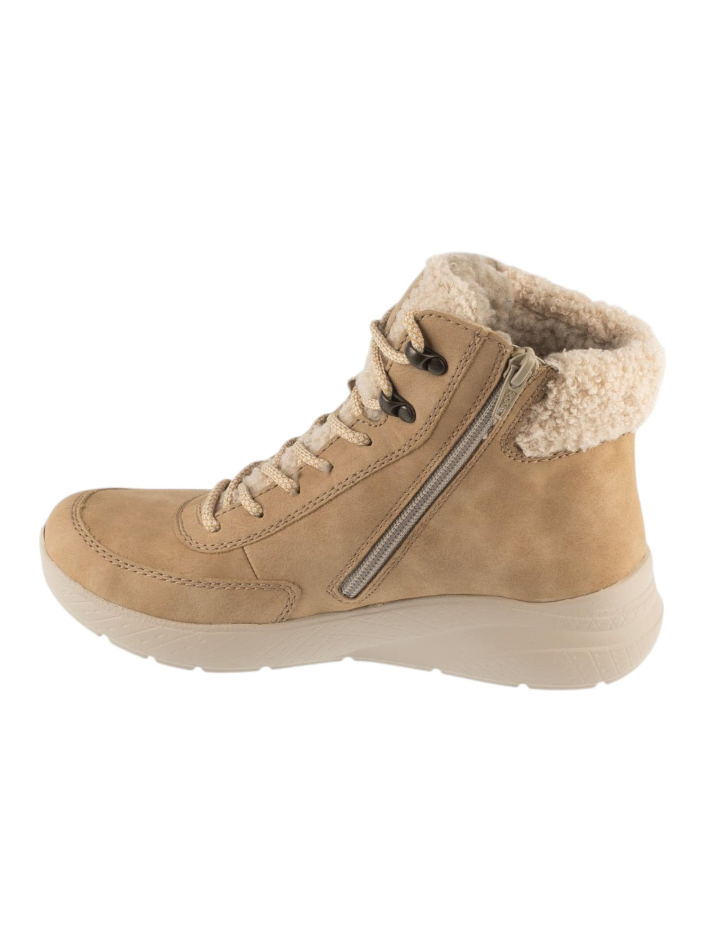 Bottes à lacets 'Rieker Booties' Rieker en beige