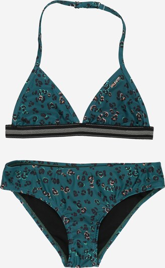 Brunotti Kids Športové plavky 'Nelle' - zelená / nefritová / oranžová / čierna, Produkt