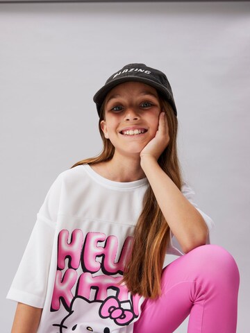 NAME IT - Camiseta 'NKFFoba Hello Kitty' en blanco