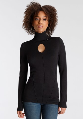 BRUNO BANANI Pullover in Schwarz: predná strana