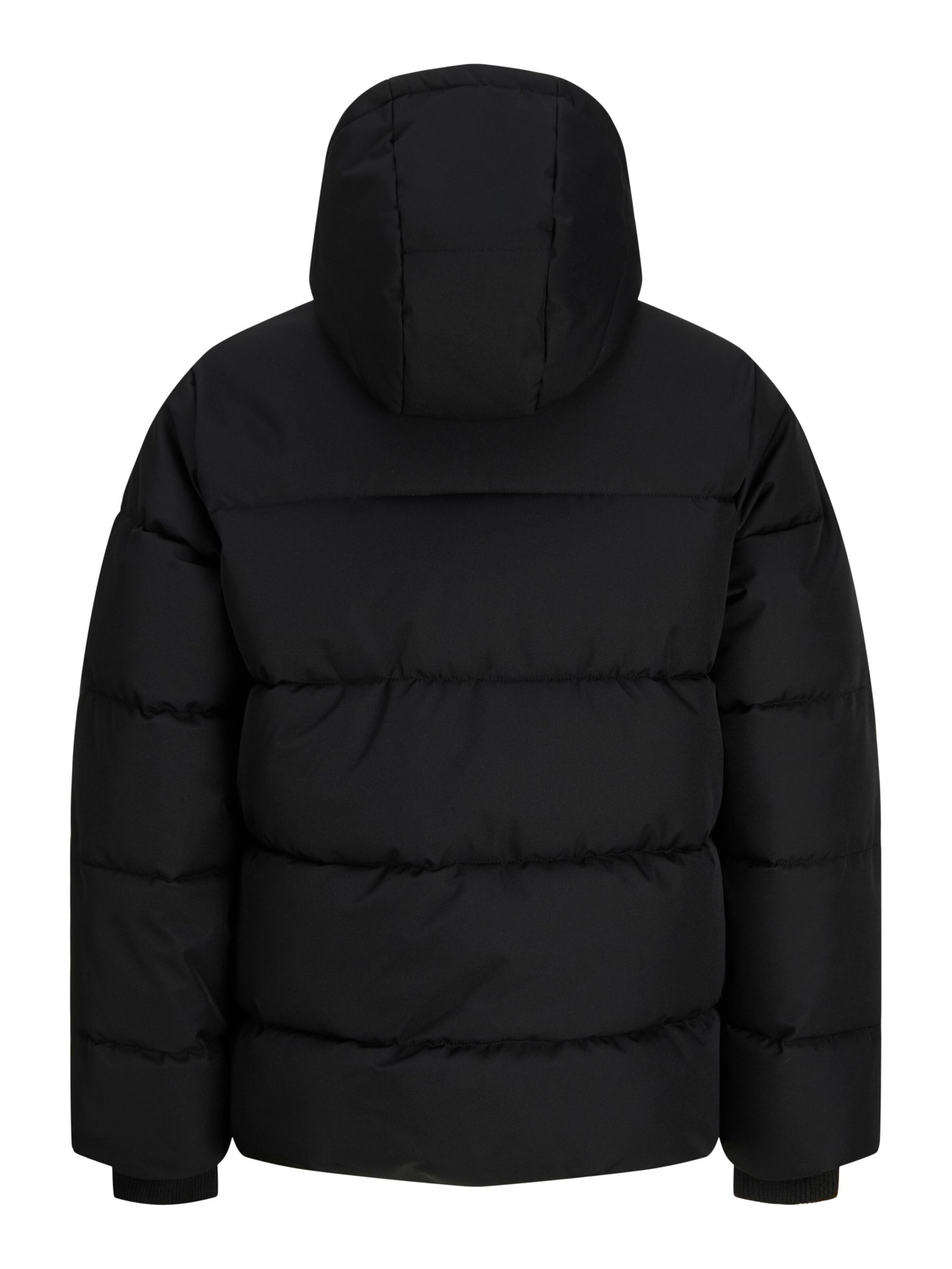 Jack & Jones Junior Winterjas in Zwart