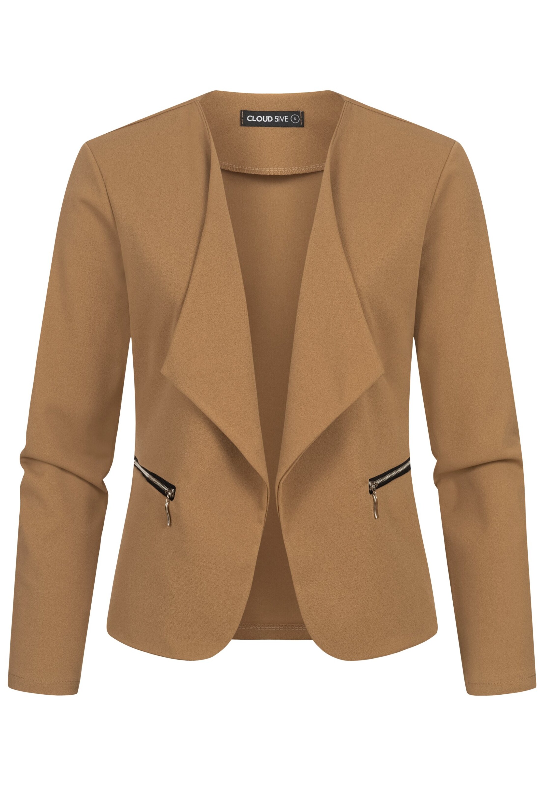 Cloud5ive Blazer in Braun: Vorderseite