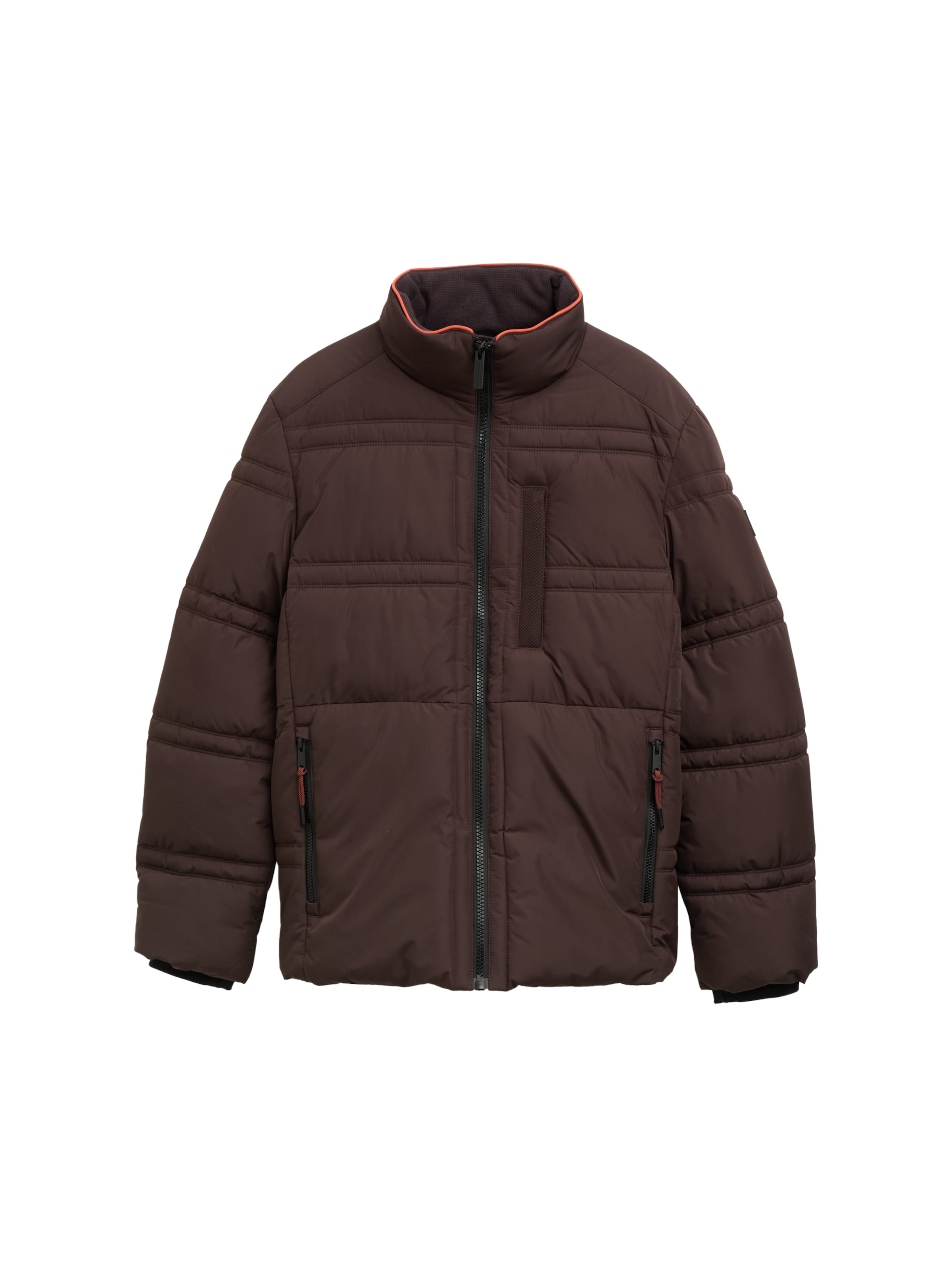TOM TAILOR Winter jacket in Brown: front