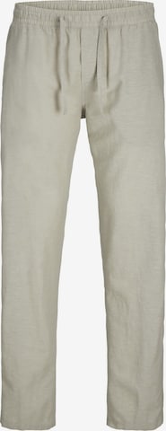 JACK & JONES Bukser med lægfolder i beige: forside