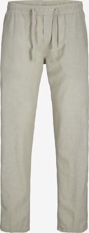 JACK & JONES Bandplooibroek in Beige: voorkant