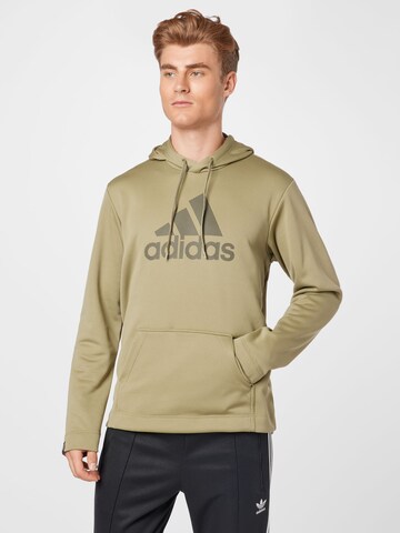 ADIDAS SPORTSWEAR Sportsweatshirt in Grün: predná strana