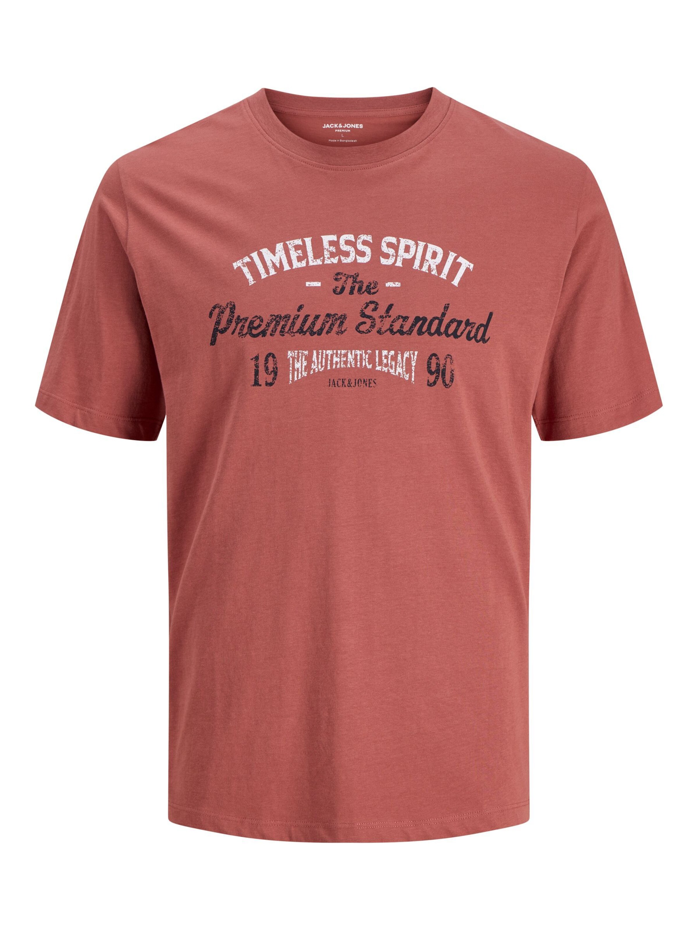 JACK & JONES Shirt in Brown: front