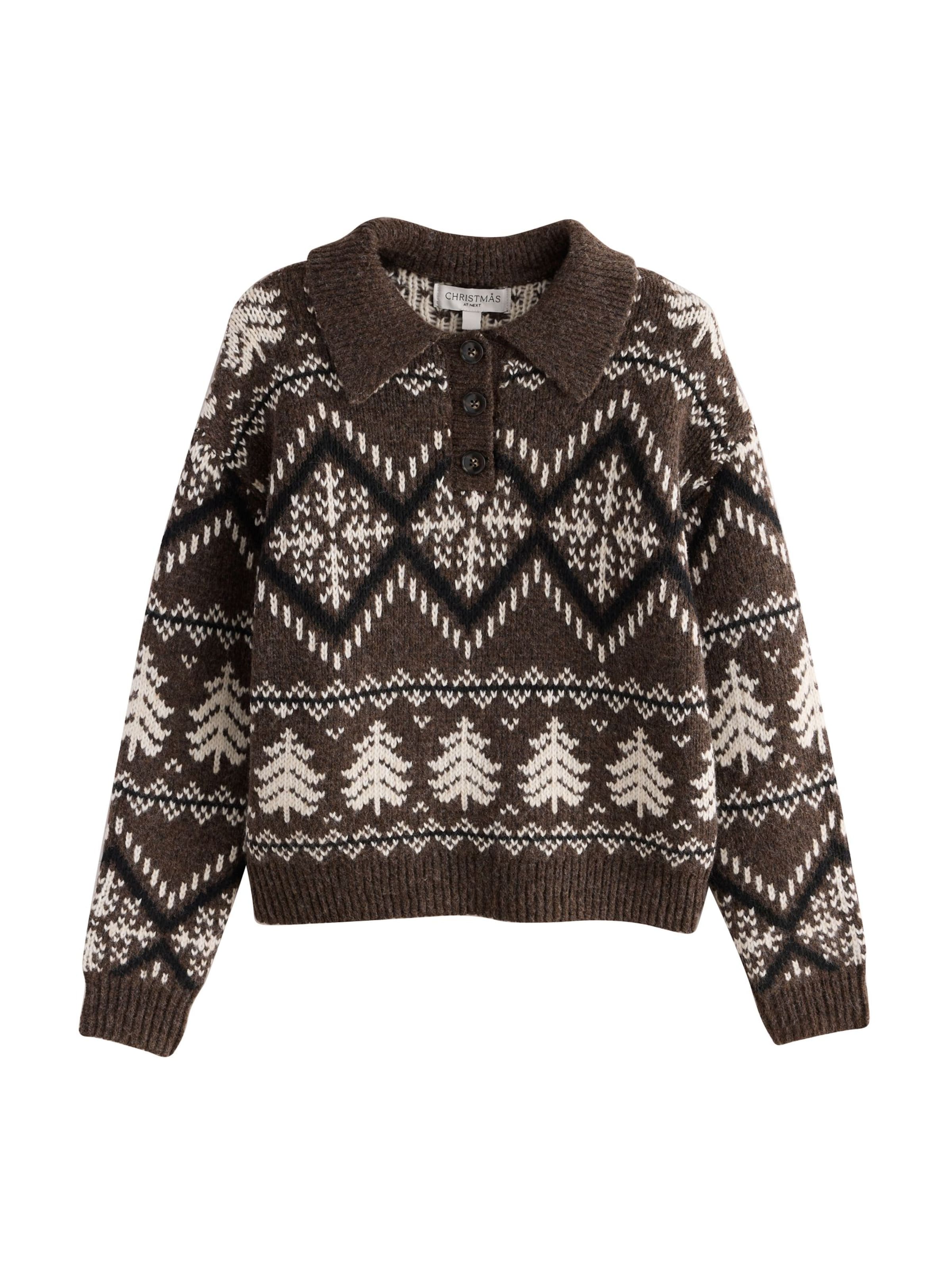 Pullover di Next in marrone: frontale