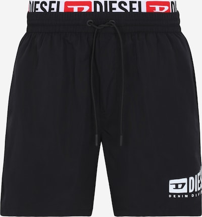 DIESEL Uimashortsit 'VISPER' värissä punainen / musta / valkoinen, Tuotenäkymä