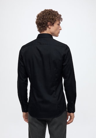 OLYMP Slim Fit Hemd 'Level 5' in Schwarz