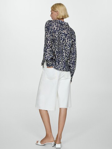 MANGO Blus 'CAMILA' i blå