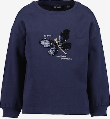 BLUE SEVEN Collegepaita värissä sininen: etupuoli