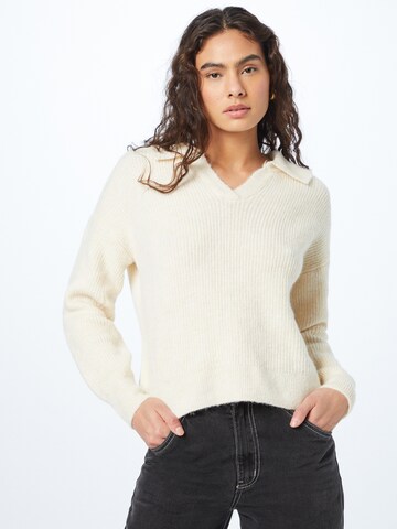 VERO MODA Pullover  'OLINA' in Beige: predná strana