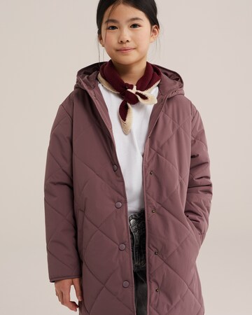 WE Fashion Coat in Purple: front
