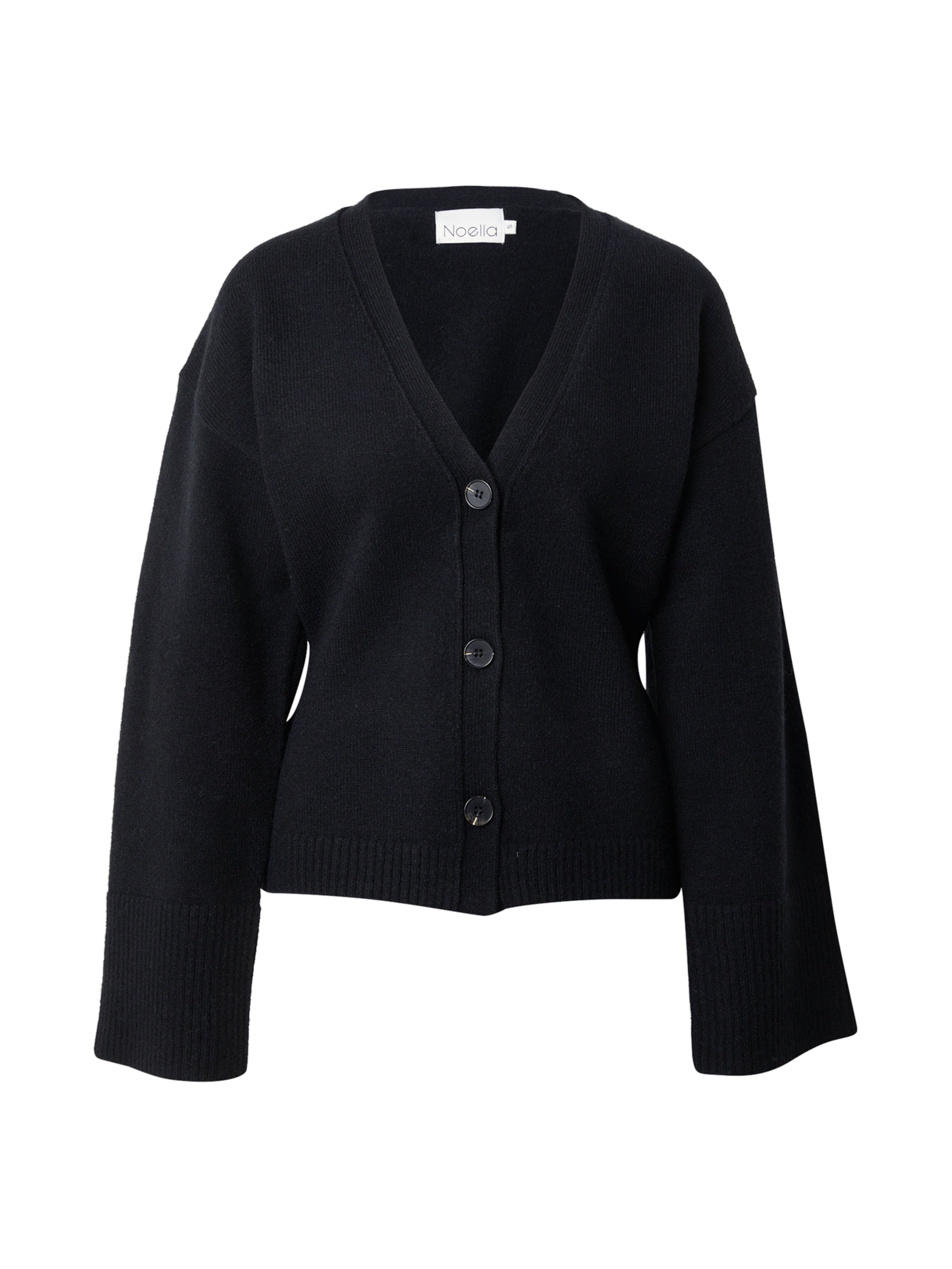 juoda Noella Kardiganas 'Lenyx': priekis