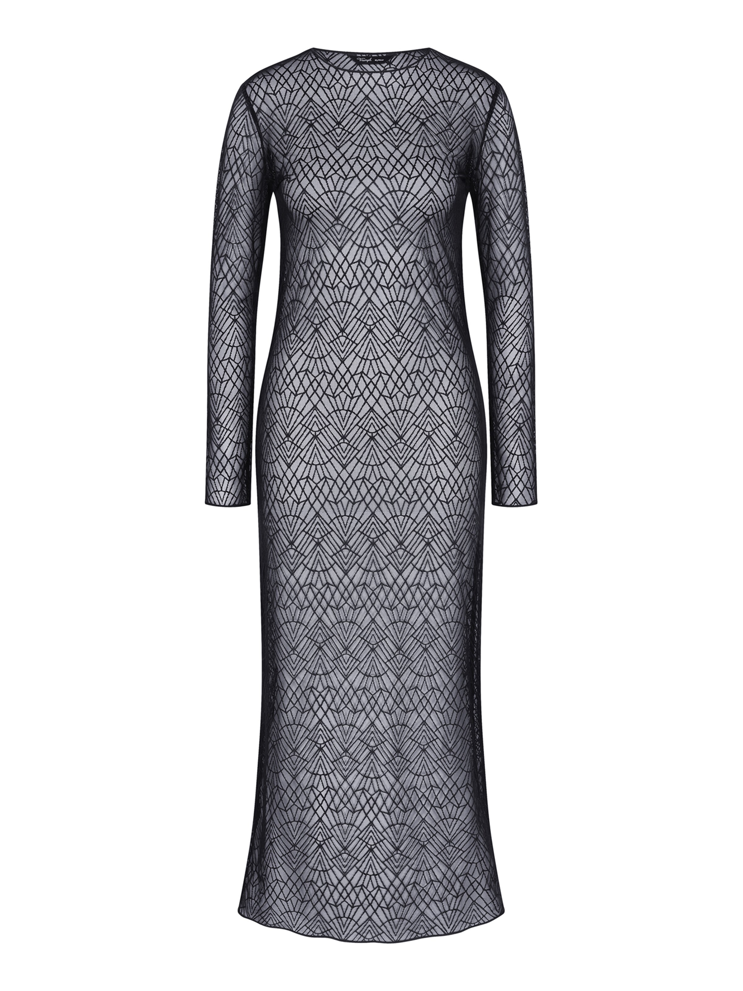 TRIUMPH - Camisola de pijama ' A Weekend to Remember ' em preto: frente