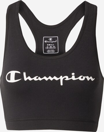 Champion Authentic Athletic ApparelSportski grudnjak - crna boja: prednji dio