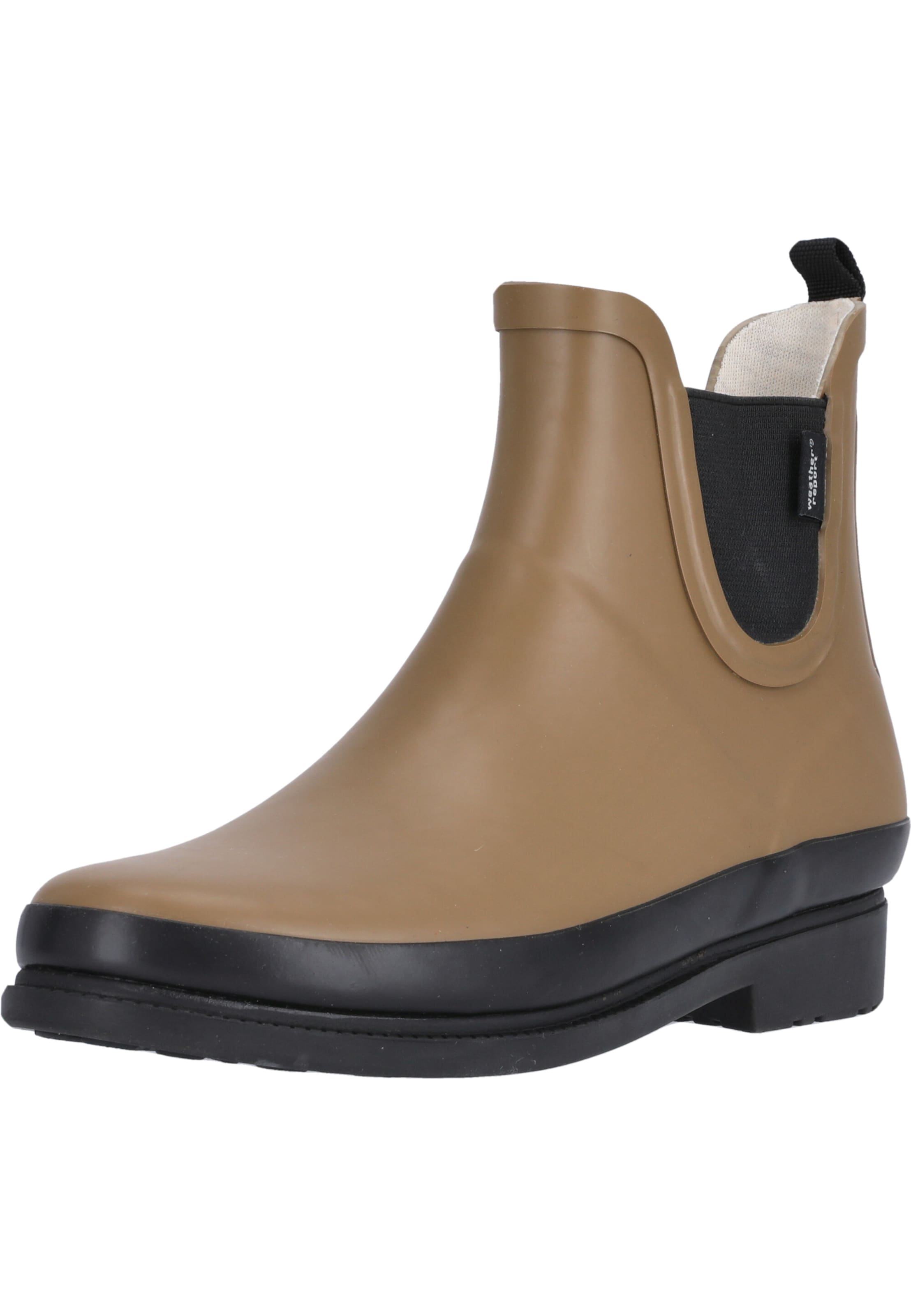 Weather Report Regenlaarzen 'Bukuan' in Bruin: voorkant