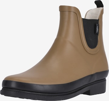 Weather Report Rubber Boots 'Bukuan' in Brown: front