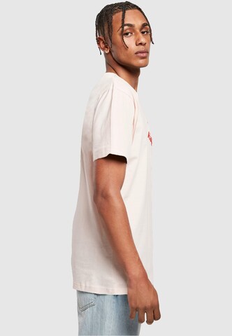 T-Shirt 'Merry Christmas And Happy Always' Merchcode en rose