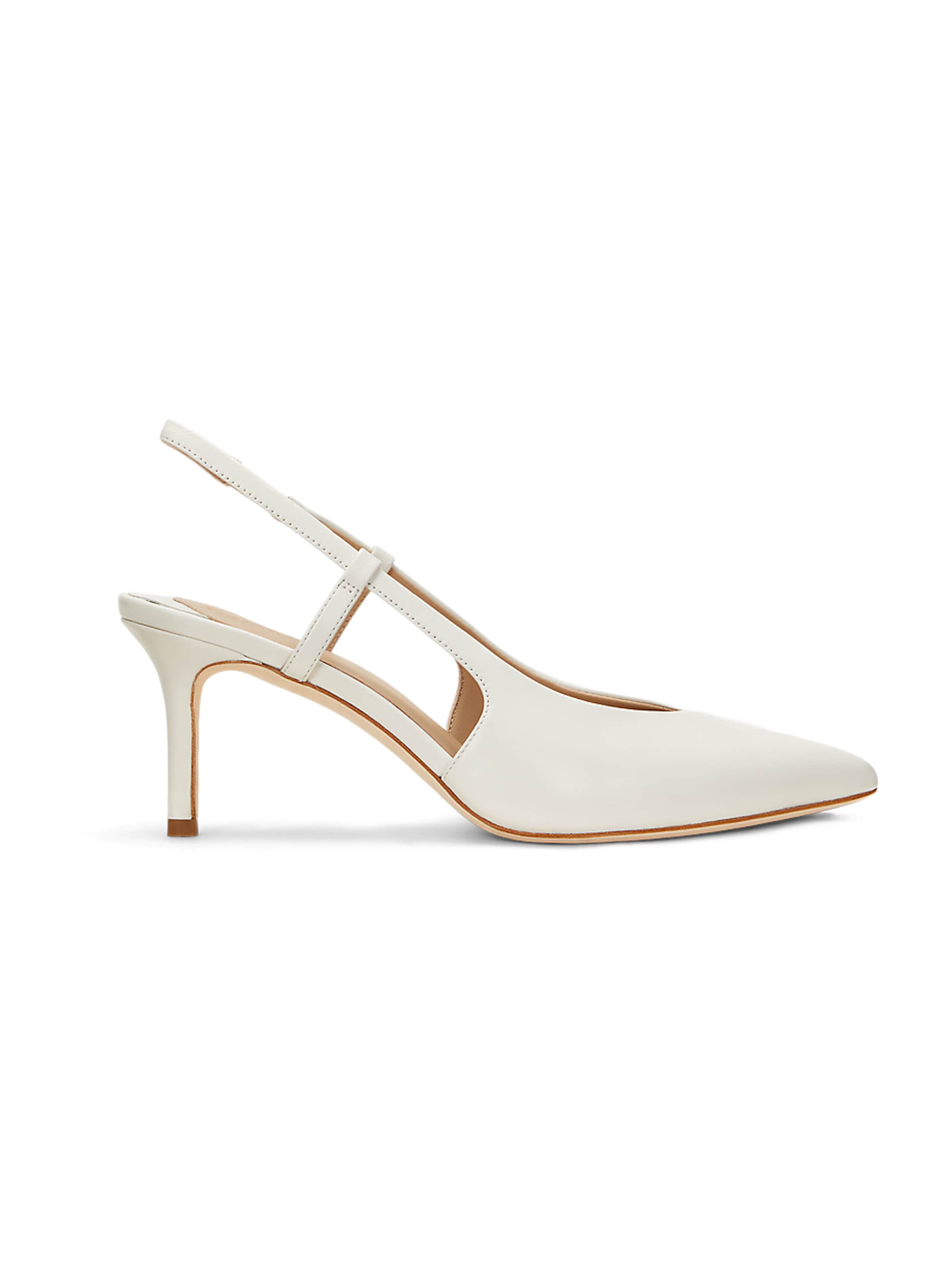 Lauren Ralph Lauren Slingback pumps 'KHLOE' i vit