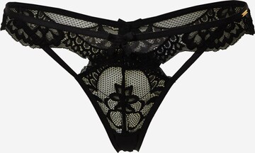 Boux Avenue String 'ELYSE' in Zwart: voorkant