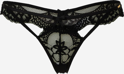 Boux Avenue String 'ELYSE' en noir, Vue avec produit