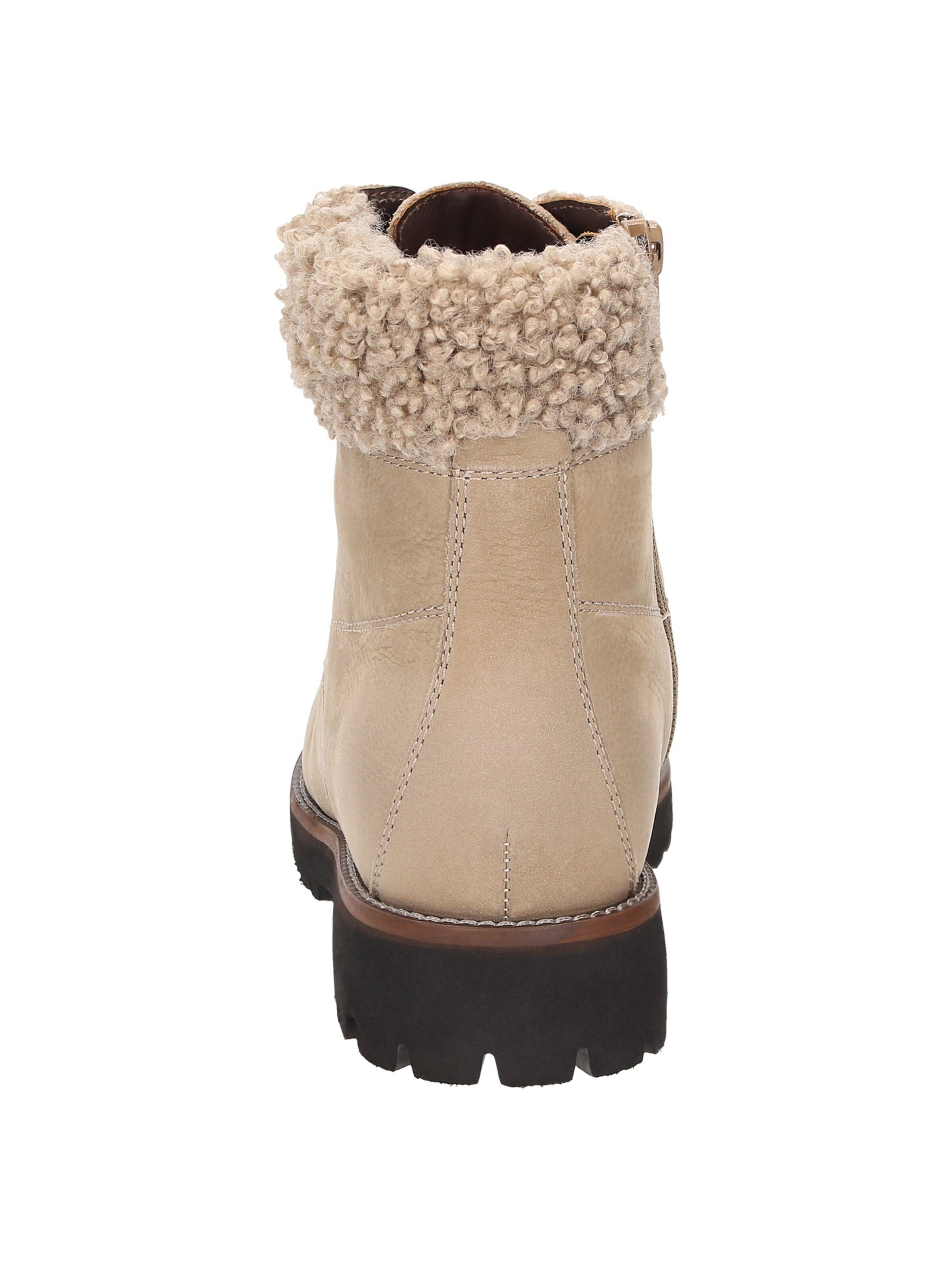 SIOUX Lace-up bootie 'Elmiana-702' in Beige
