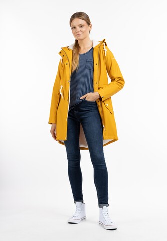 DreiMaster Maritim - Parka meia-estação em amarelo