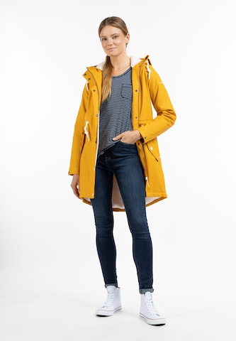 Parka mi-saison DreiMaster Maritim en jaune