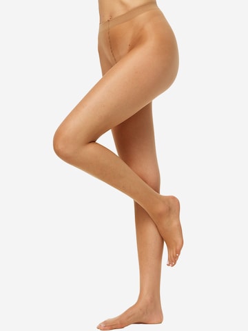 Nur Die Fine tights ' Transparent 15 DEN ' in Bronze