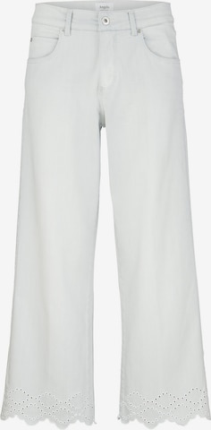 Angels Wide leg Jeans 'Linn' in Grijs: voorkant