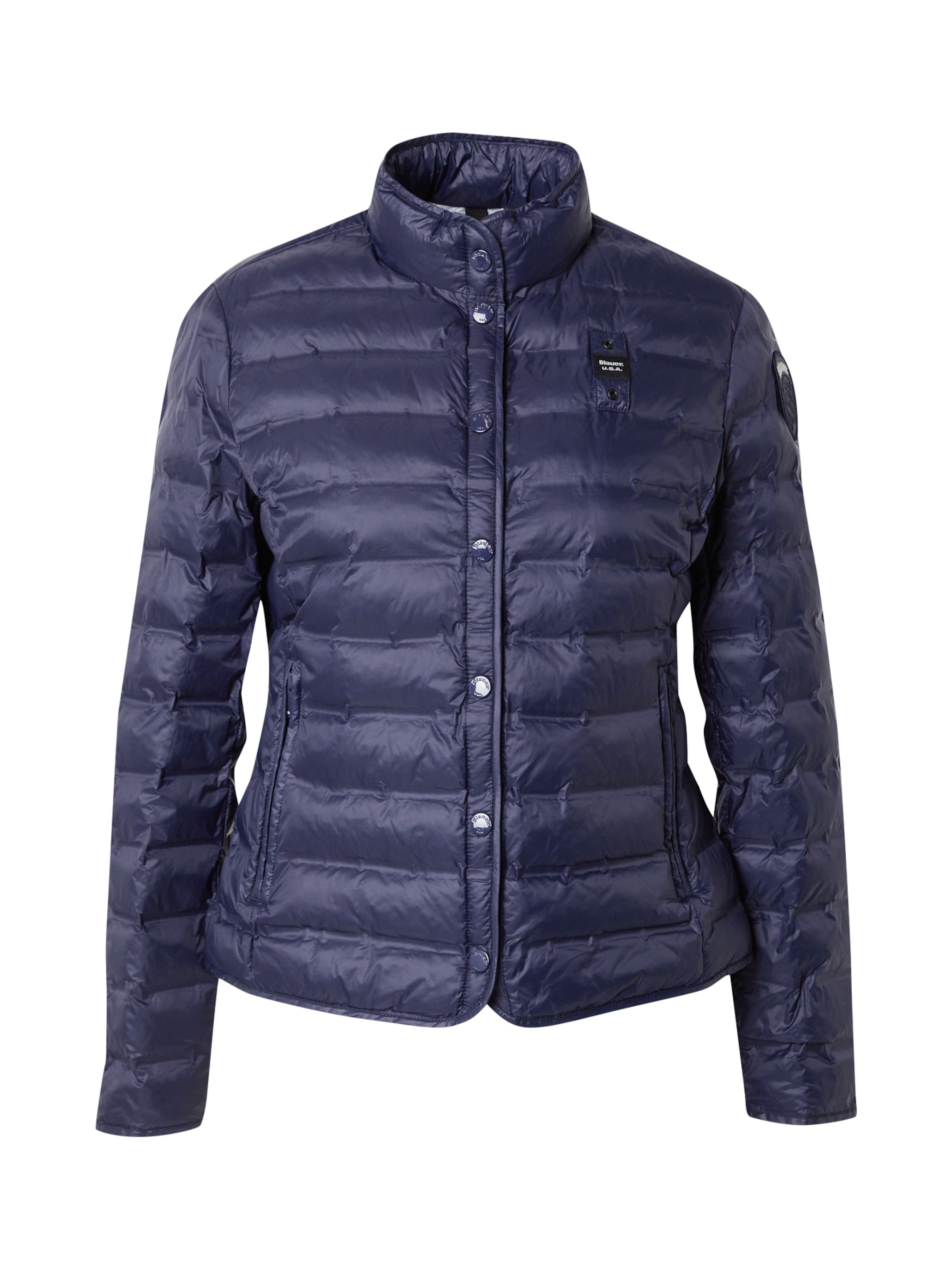 Giacca di mezza stagione 'MOON' di Blauer.USA in blu: frontale