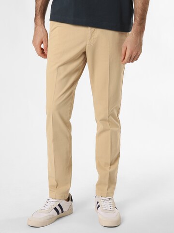 BOSS Slimfit Chinohose 'Kaiton' in Beige: predná strana