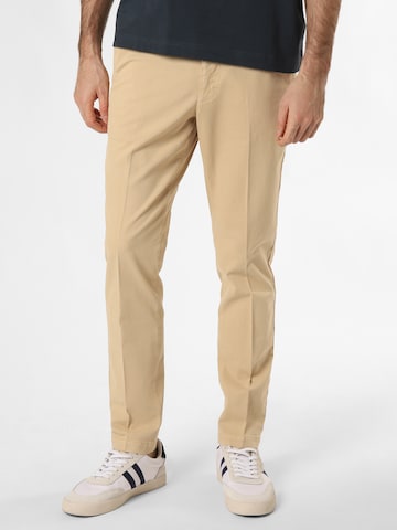 BOSS Black Slimfit Chinohose 'Kaiton' in Beige: predná strana