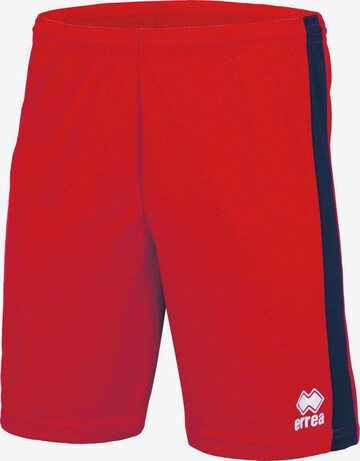 Errea Sports trousers in Red: front