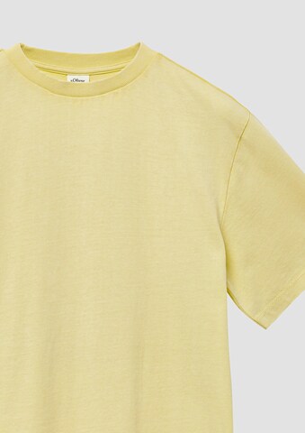 s.Oliver Shirt in Gelb