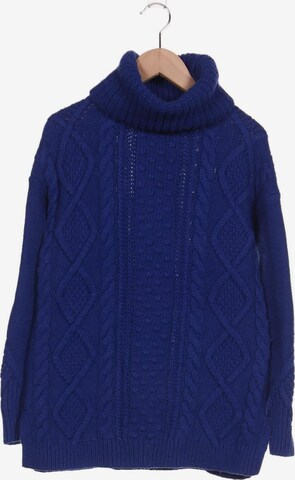 Lands‘ End Sweater & Cardigan in XS in Blue: front