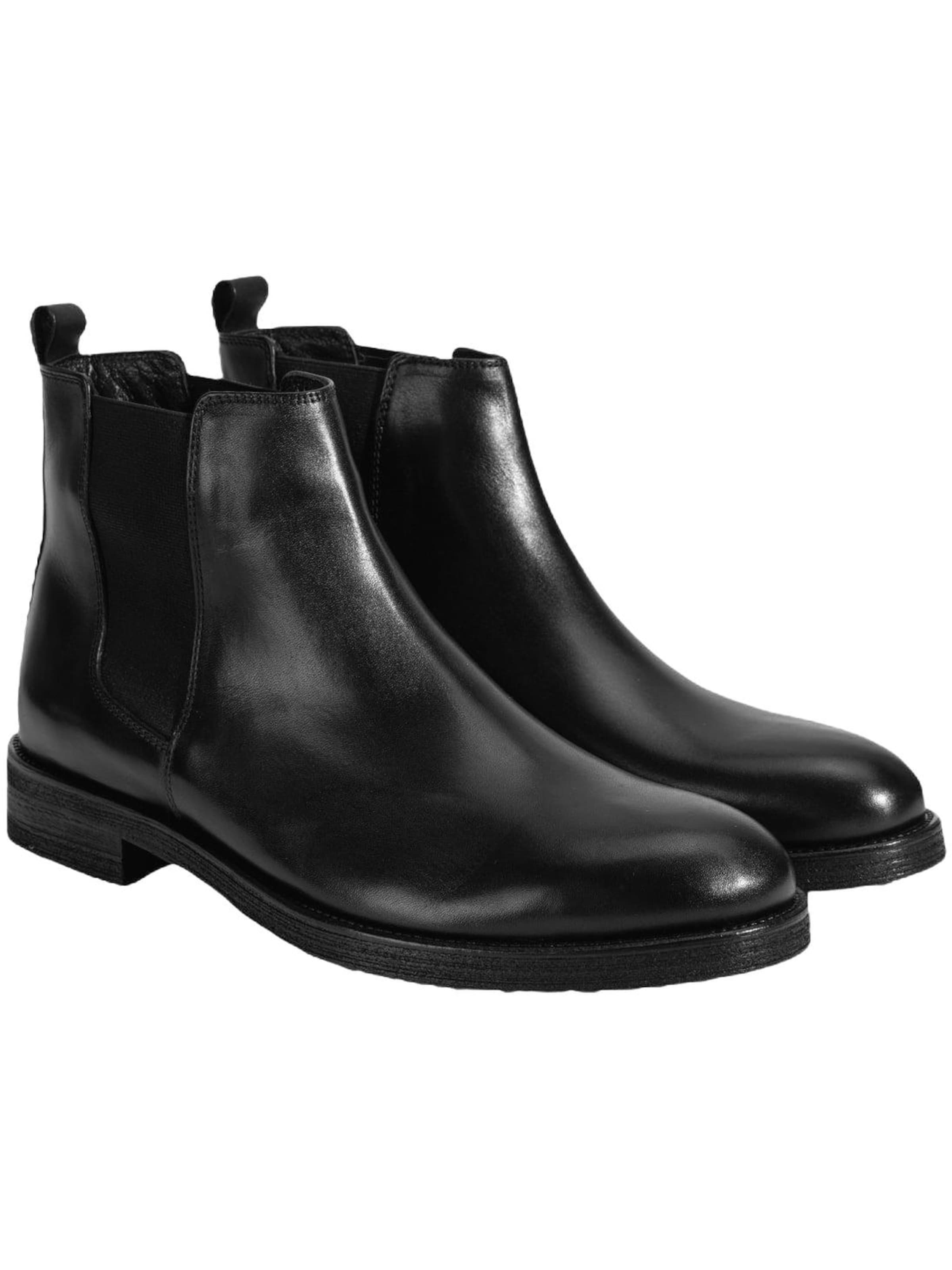 Desa Stiefel 'Stiefeletten'‌‌‌‌‌‌‌ in Schwarz: Vorderseite