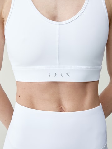 Born Bustier Sport-BH 'Deo' in Weiß