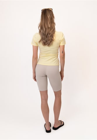 OH APRIL - Camisa 'Kalina' em amarelo