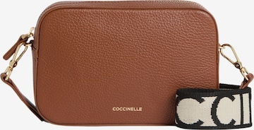 Coccinelle Handbag 'TEBE' in Brown: front