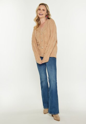 usha FESTIVAL Gebreid vest in Beige