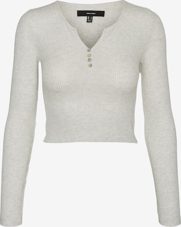 VERO MODA Shirt 'Helin' in Grey: front