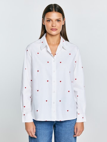 BIG STAR Blouse 'Erin' in White: front