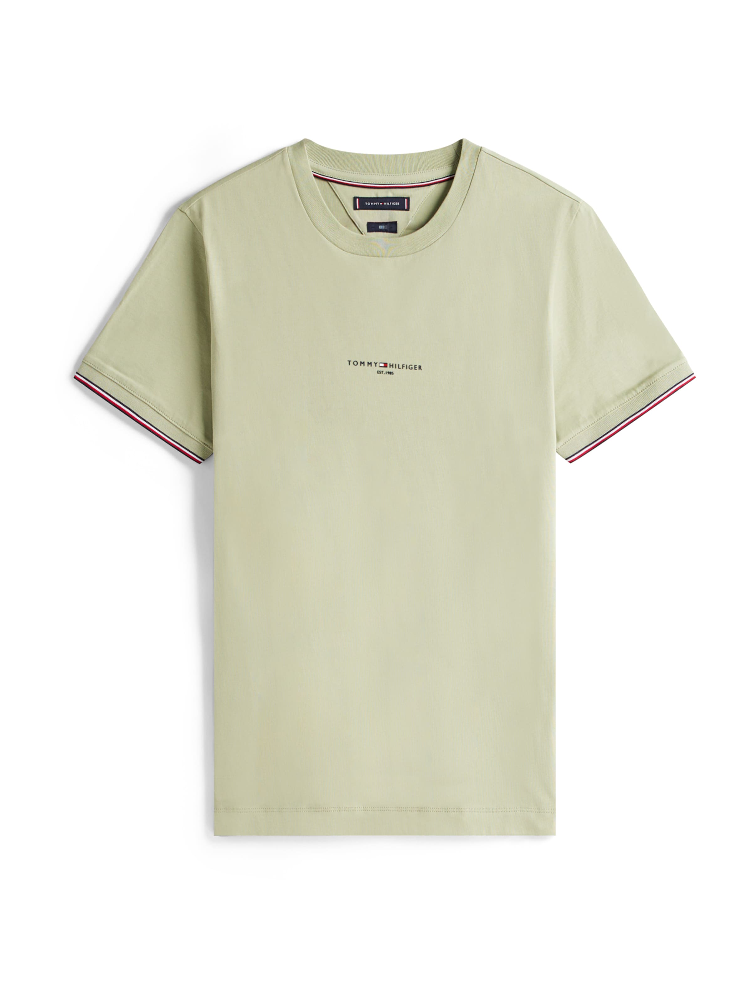 Maglietta di TOMMY HILFIGER in verde: frontale